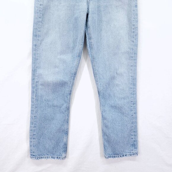 Agolde Straight-Leg Womens Jeans Size 26 Crop 26" Inseam Button Fly - Picture 12 of 13